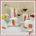 Hot Modern Decorative Porcelain Ceramic Bathroom Set Bath Products Gift Set